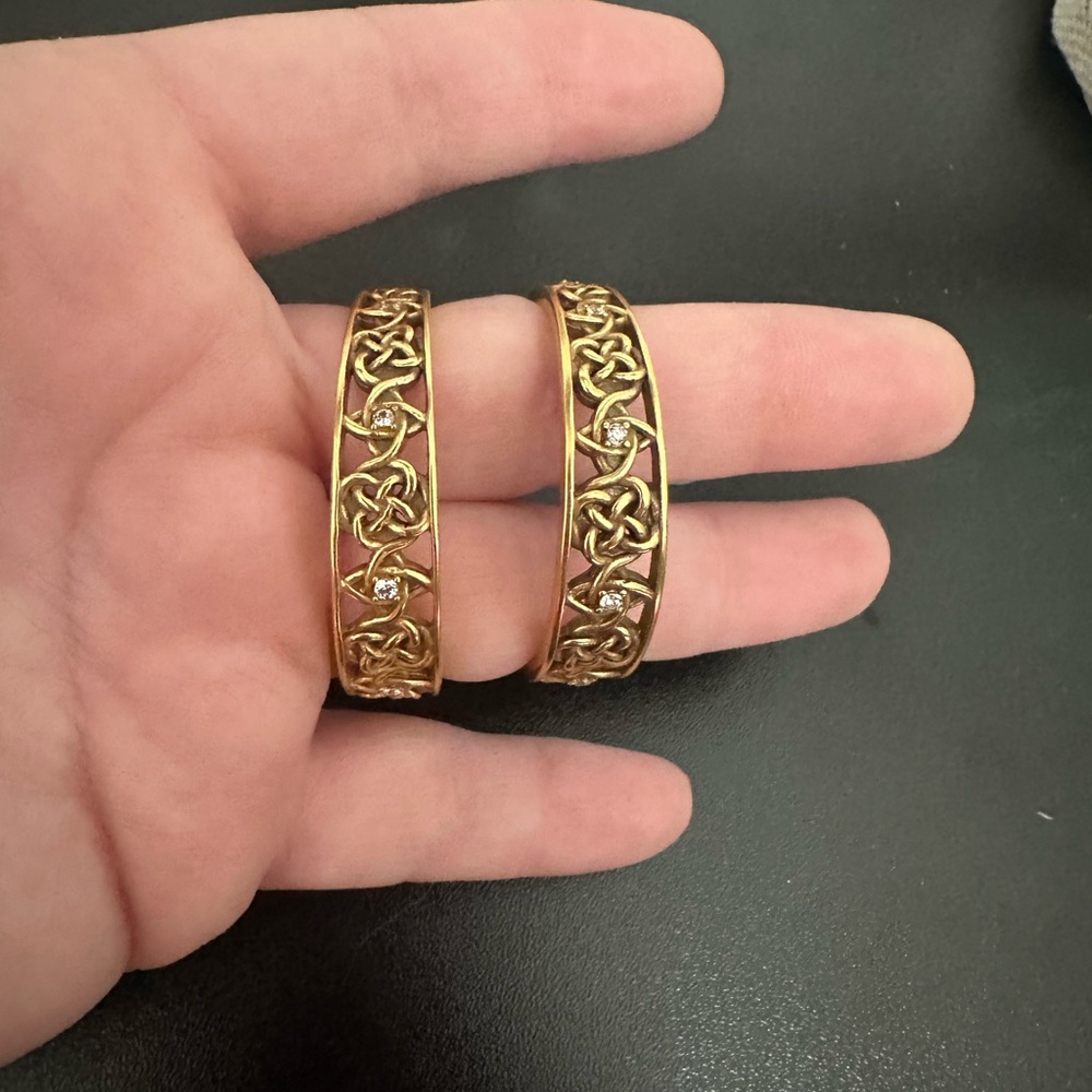 Kendra Scott Prorotype Kelly in Vintage Gold